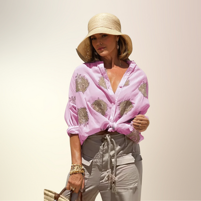 Morgane | Blouse Légère et Chique au Style Estival