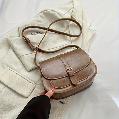 Stéphanie | Sac bandoulière classique en forme de selle