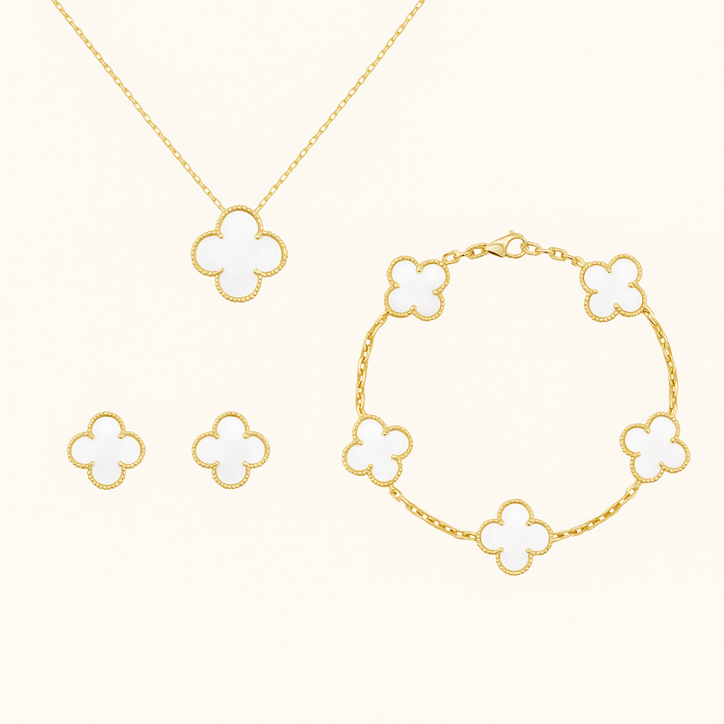 Valesca | Ensemble Collier, Bracelet et Boucles