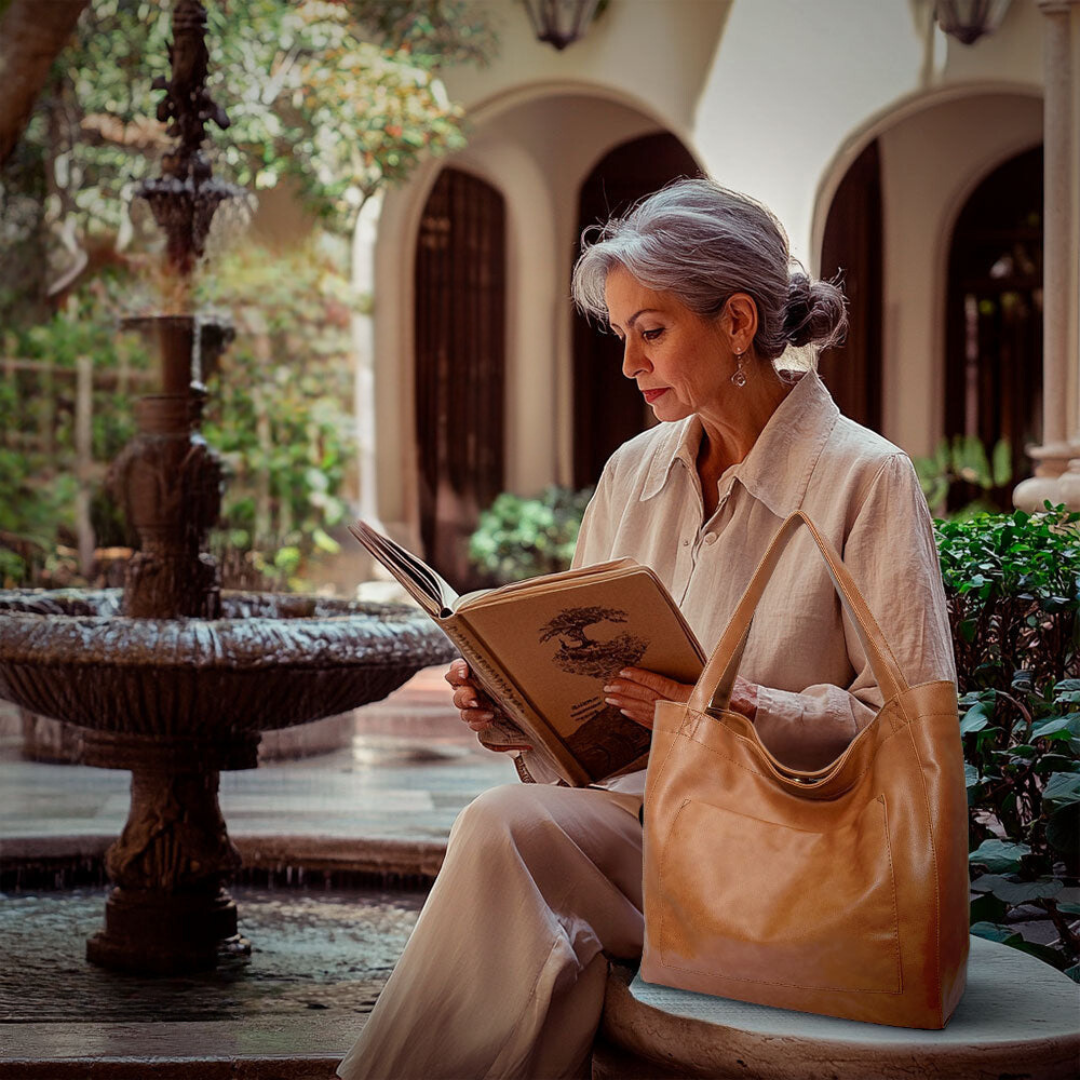 Pascaline | Sac à épaule doux Luxe Grandeur