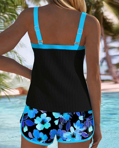 Théa | Ensemble de Tankini Élégant en Deux Pièces