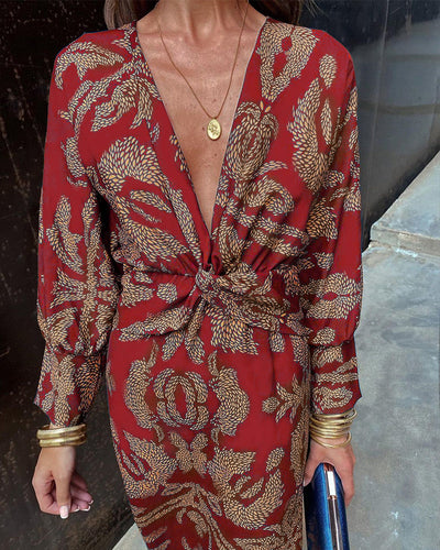 Noémie Lou | Robe imprimée élégante