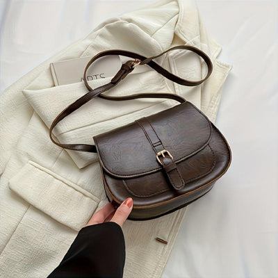 Stéphanie | Sac bandoulière classique en forme de selle