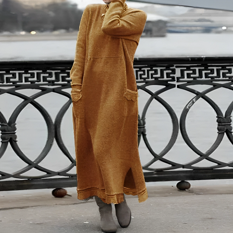 Jessamine | Robe longue en tricot