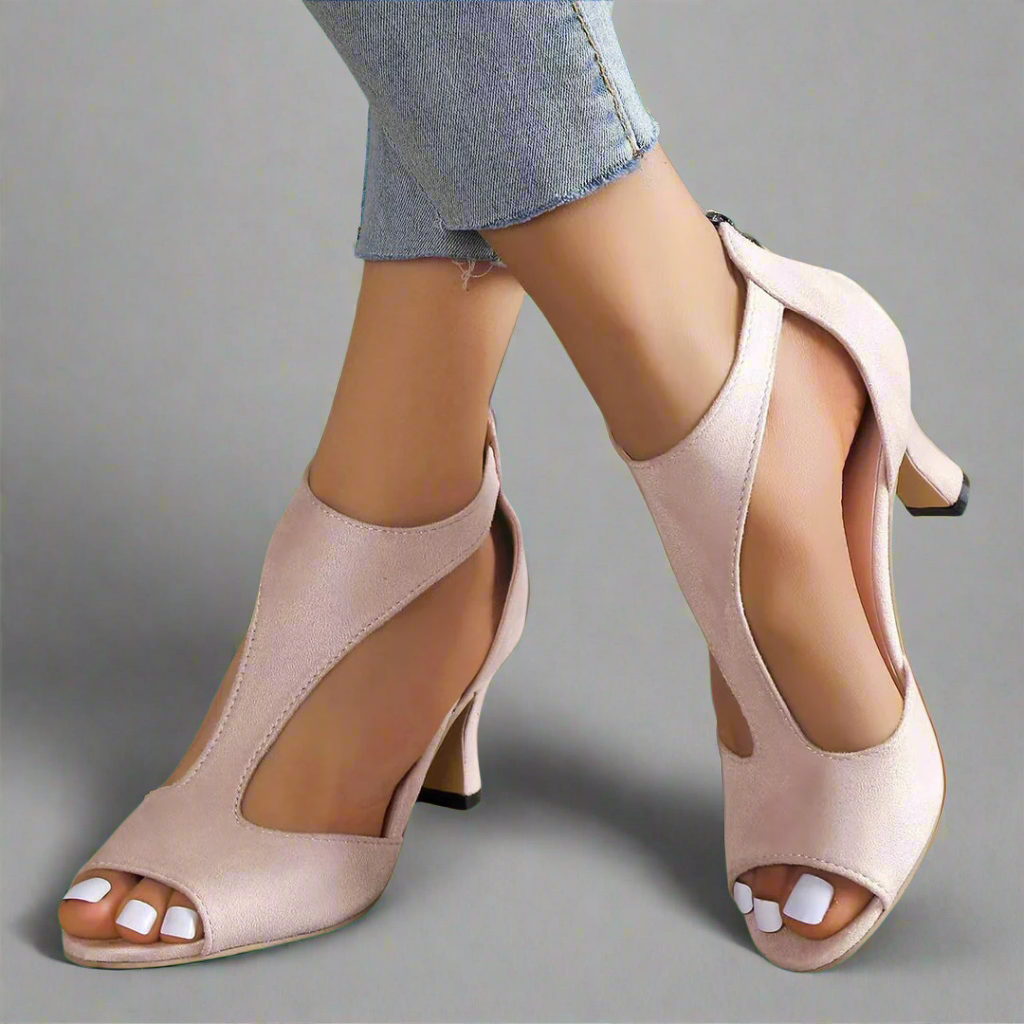 Gisèle | Sandales élégantes à talon alliant style et confort