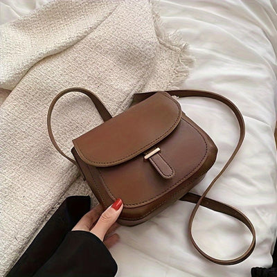 Agnès | Sac bandoulière rétro en forme de selle