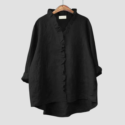 Sybille | Blouse Élégante au Tombé Léger et Confort Naturel