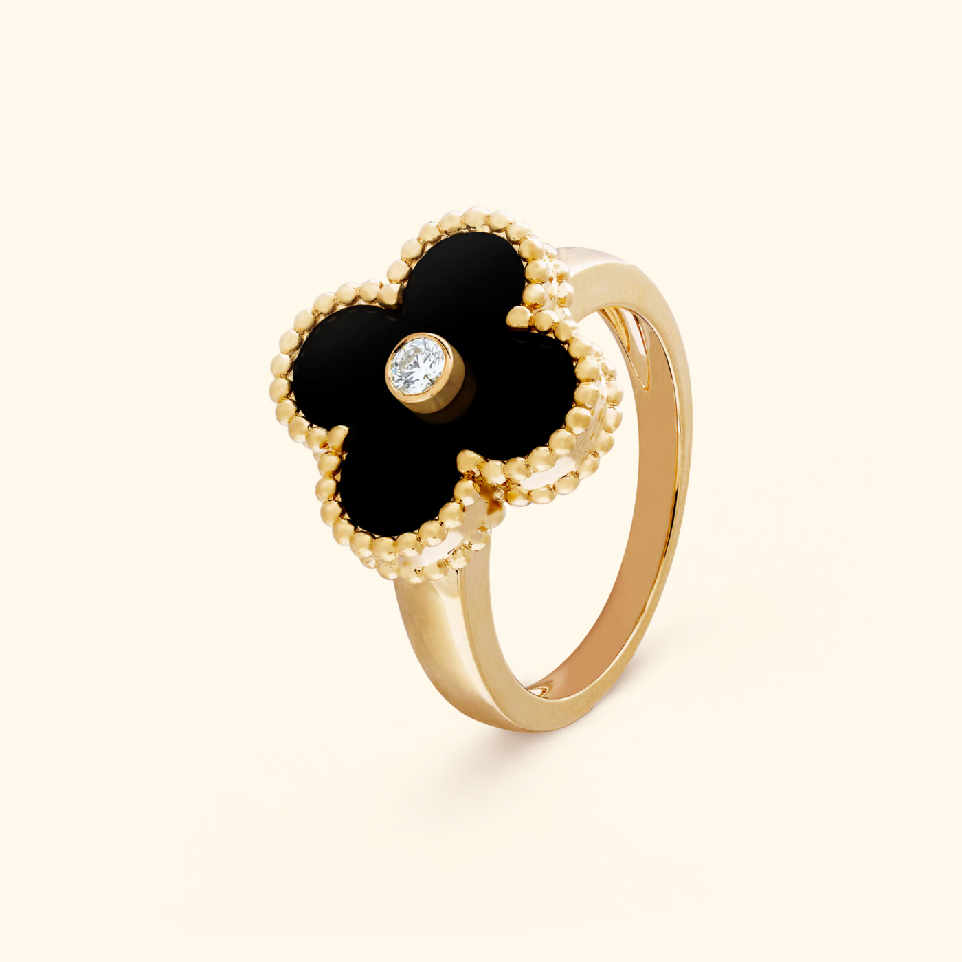 Orianna | Bague Trèfle Élégante