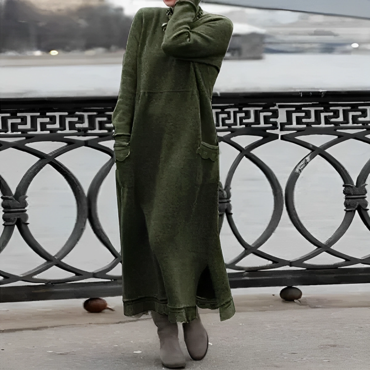 Jessamine | Robe longue en tricot