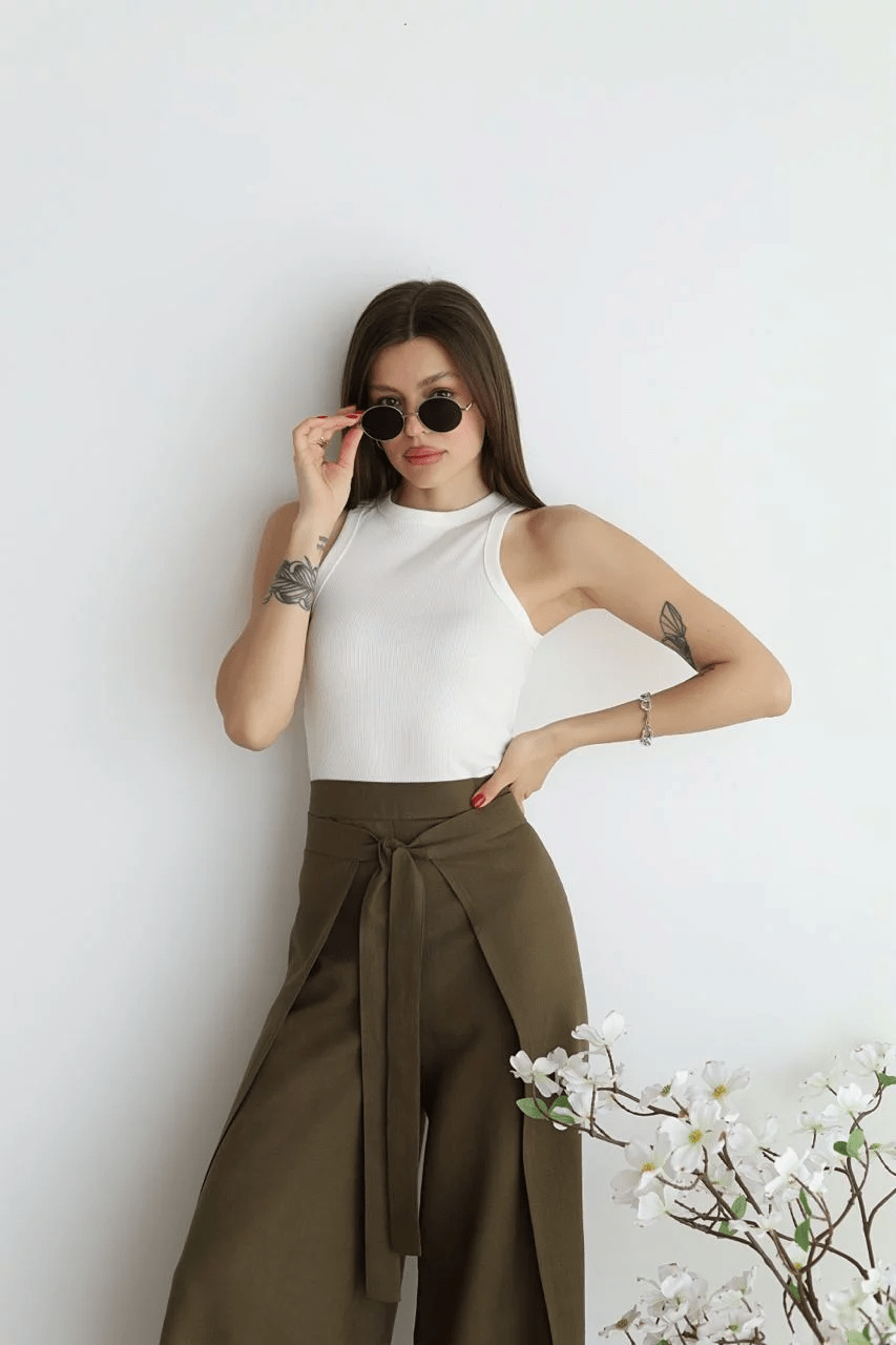 Léa Violette | Pantalon Large