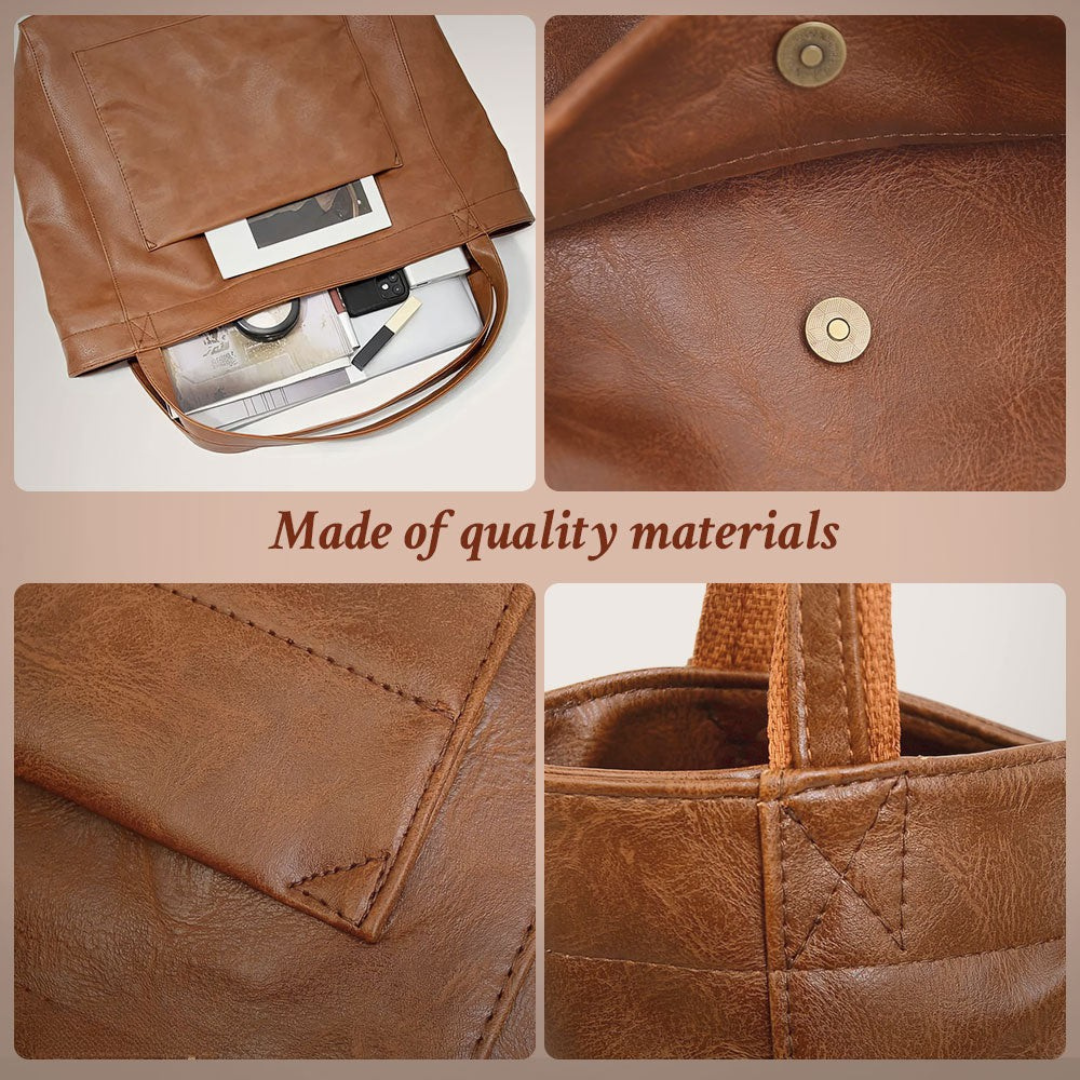 Pascaline | Sac à épaule doux Luxe Grandeur