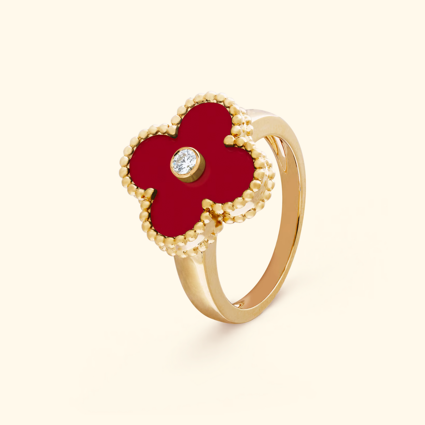 Orianna | Bague Trèfle Élégante