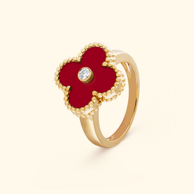Orianna | Bague Trèfle Élégante