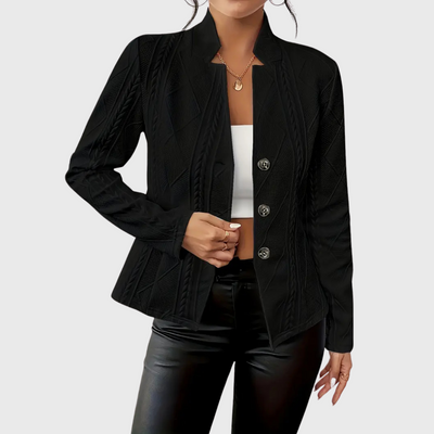 Yvonne | Blazer élégant texturé