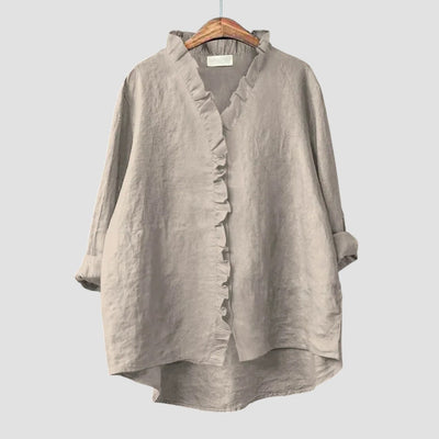 Sybille | Blouse Élégante au Tombé Léger et Confort Naturel