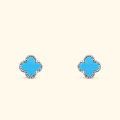 Aglaé | Boucles d’Oreilles Élégantes Trèfle