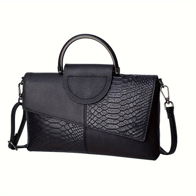 Mélisande | Sac de luxe à motif crocodile