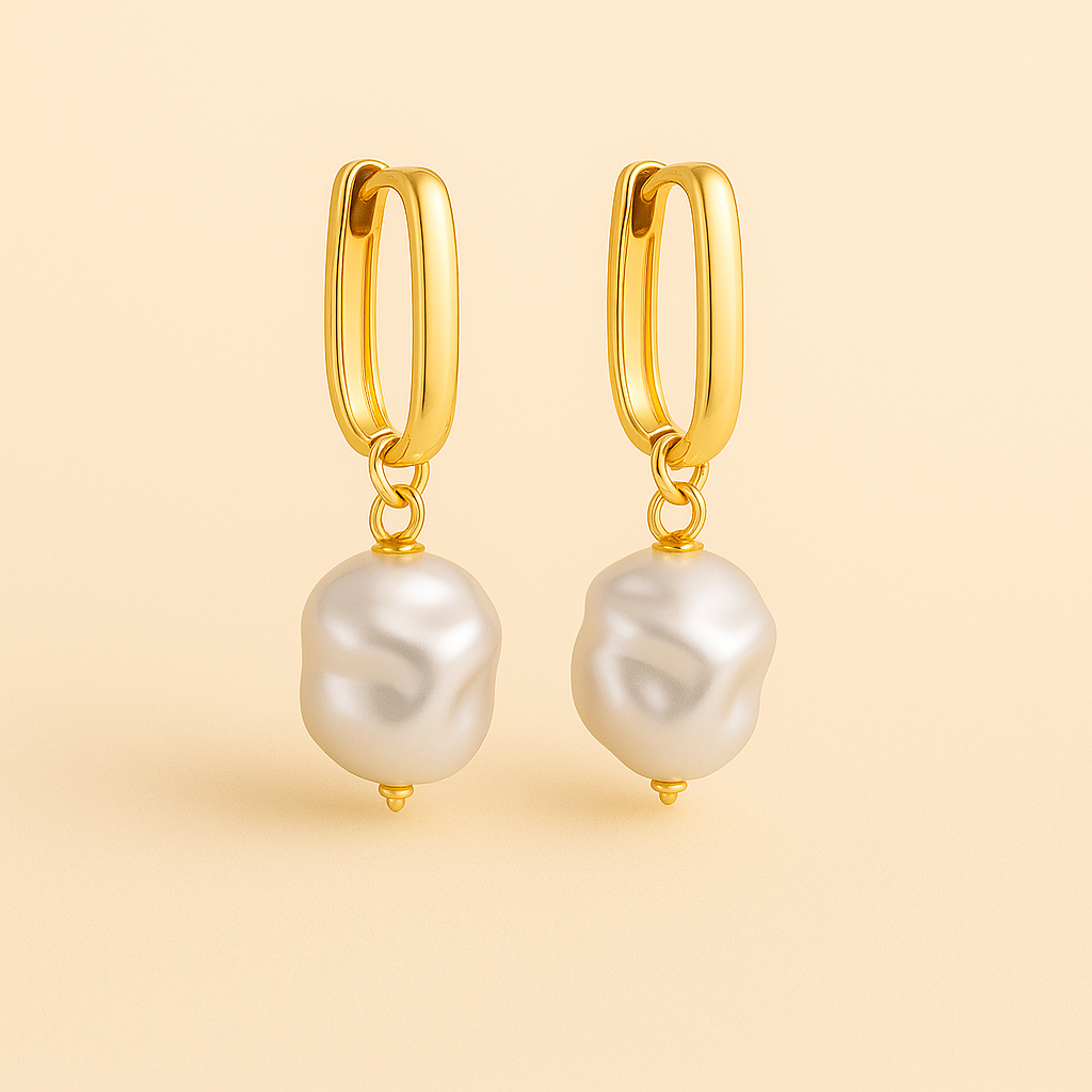 Florabelle | Boucles d'Oreilles Perle Élégantes