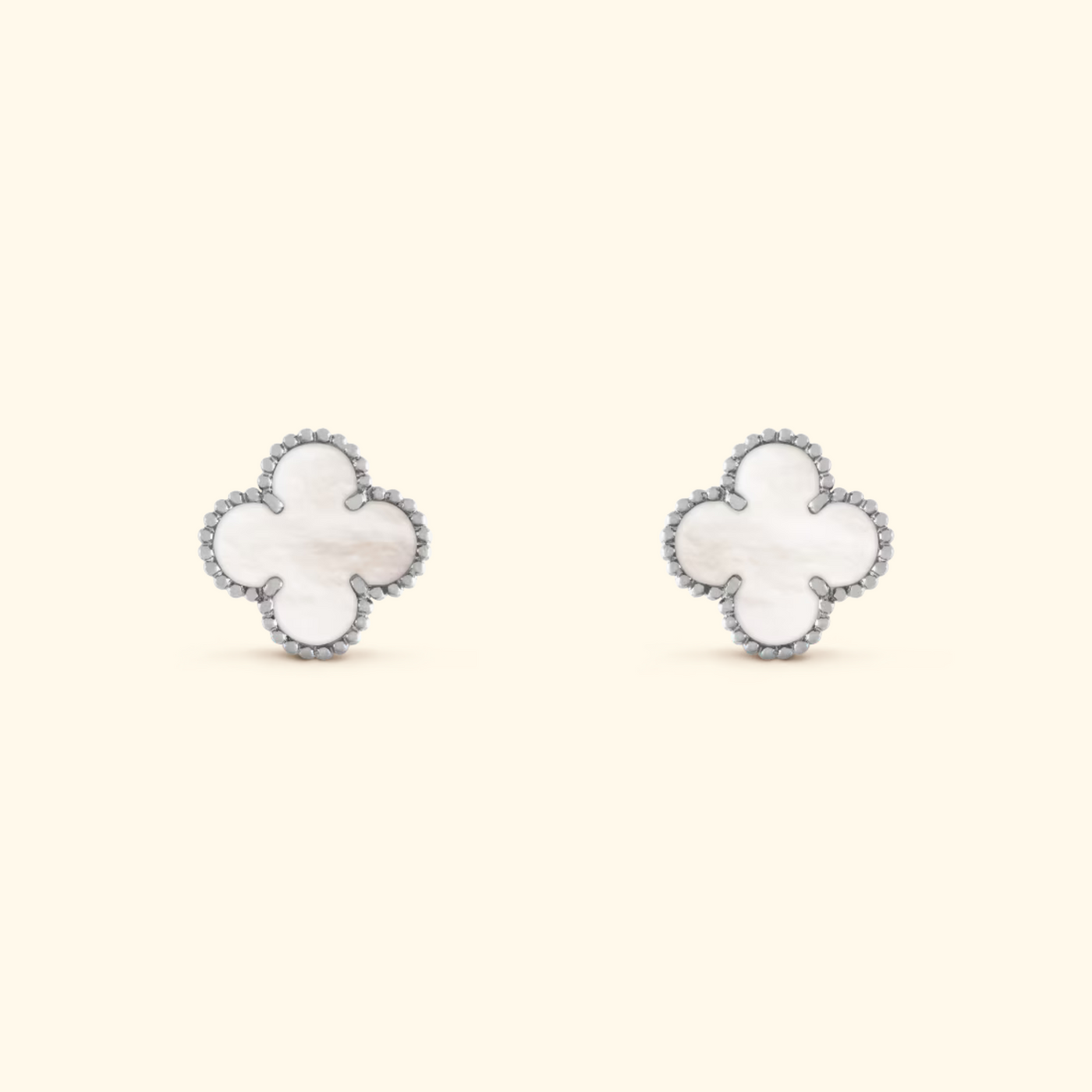 Aglaé | Boucles d’Oreilles Élégantes Trèfle