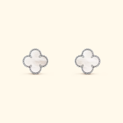 Aglaé | Boucles d’Oreilles Élégantes Trèfle