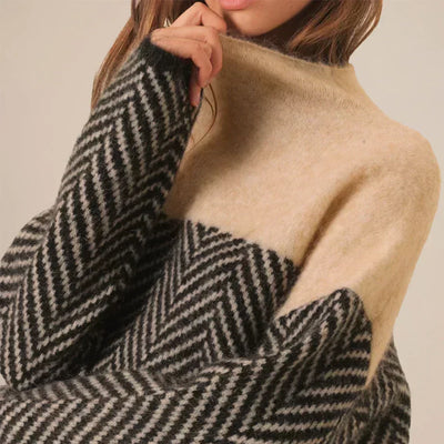 Louna Claire | Pull à col roulé