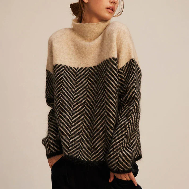 Louna Claire | Pull à col roulé