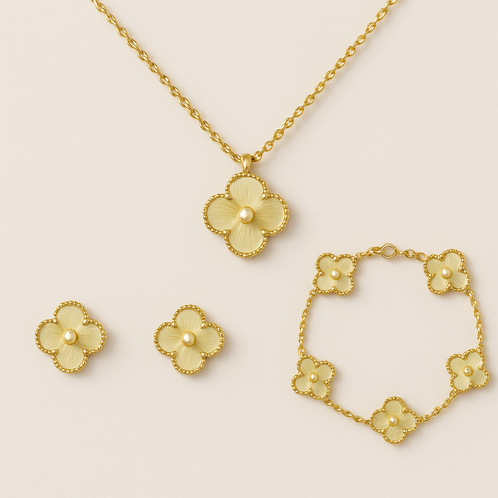 Ombrelle | Ensemble Collier, Bracelet & Boucles