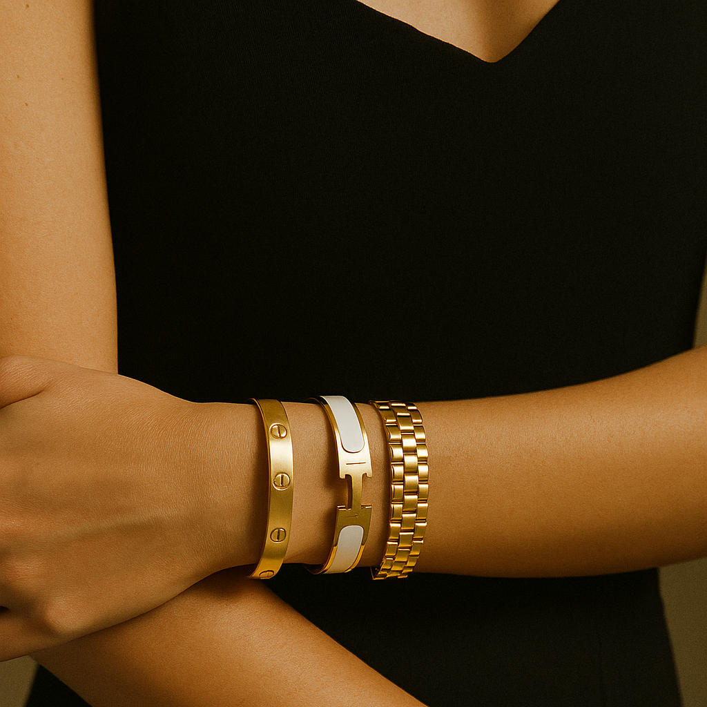 Lévanne | Ensemble de Bracelets Élégants