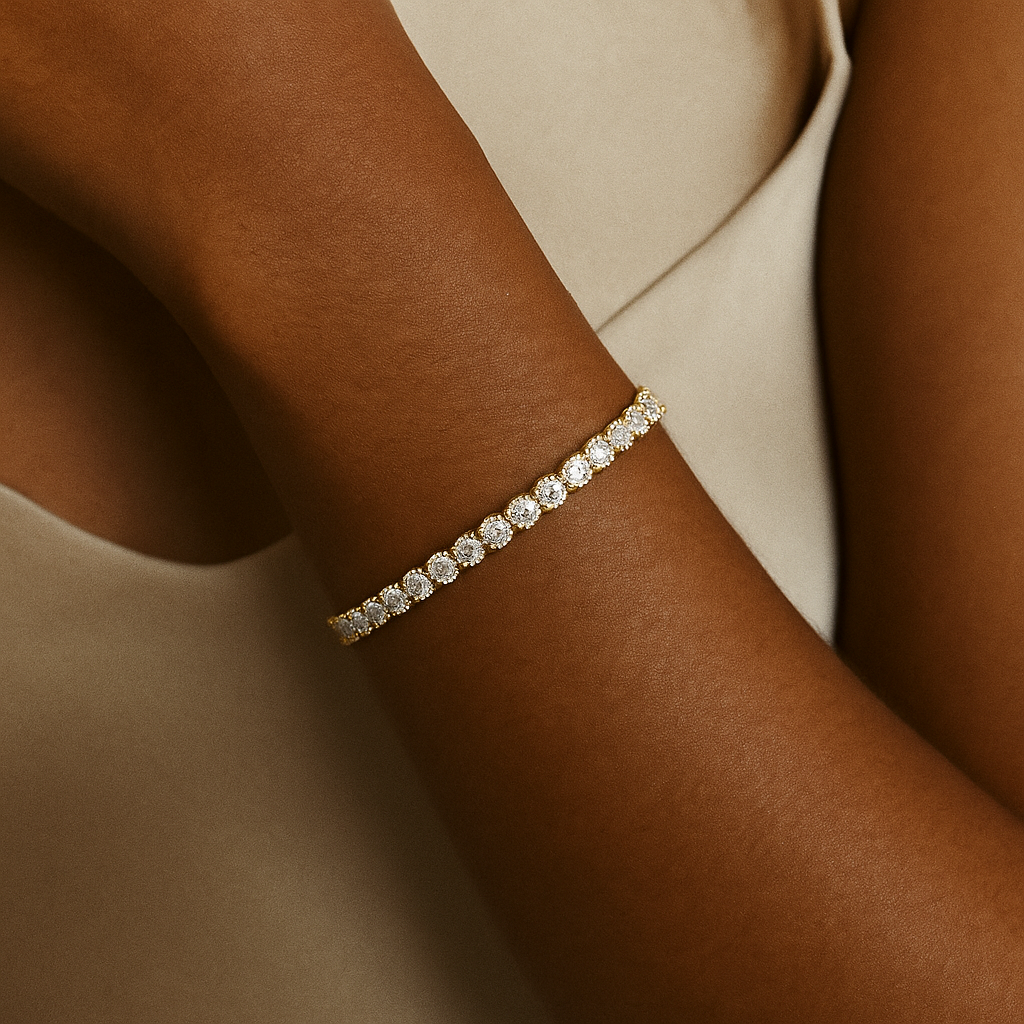 Babette | Bracelet Tennis Élégant