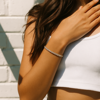 Babette | Bracelet Tennis Élégant