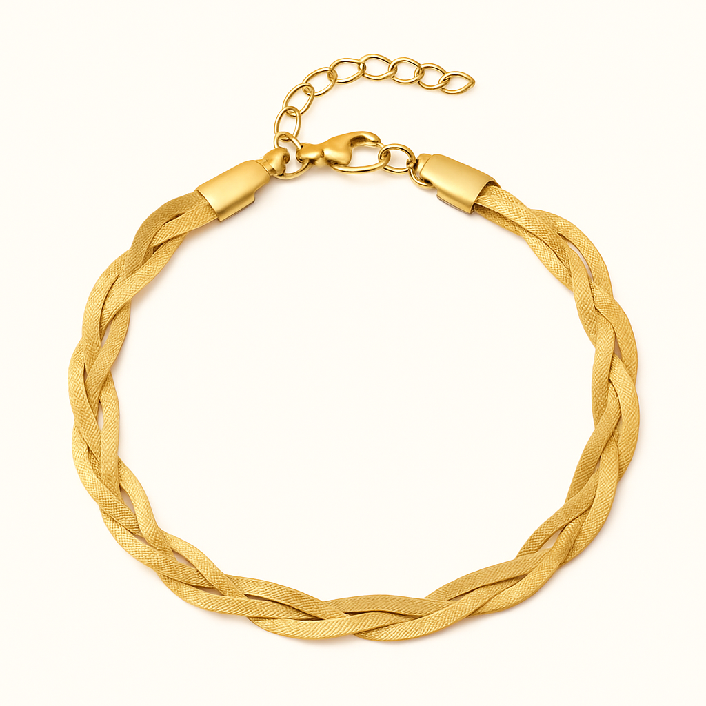 Isolde | Bracelet Tressé Raffiné