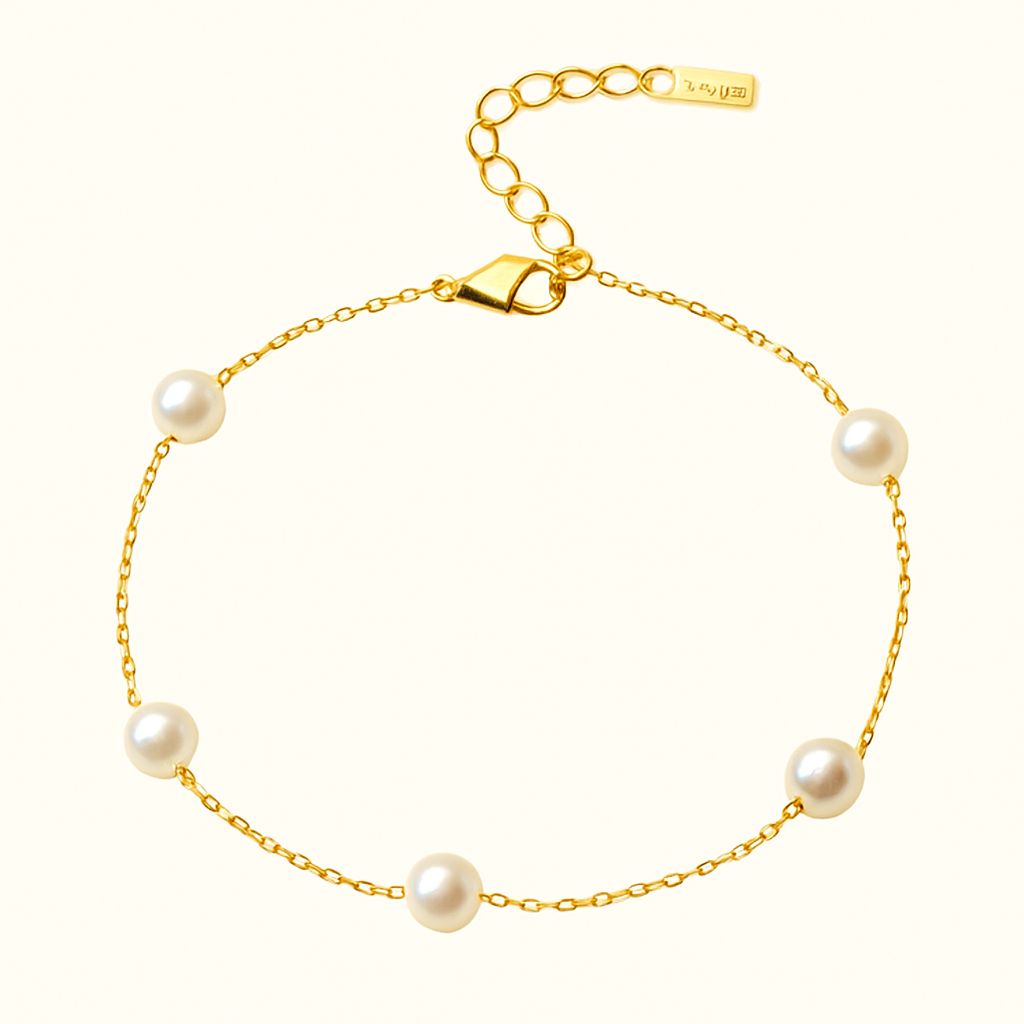 Faustina | Bracelet de Cheville en Perles