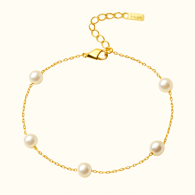 Faustina | Bracelet de Cheville en Perles