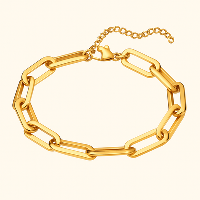 Domitille | Collier Paperclip Moderne