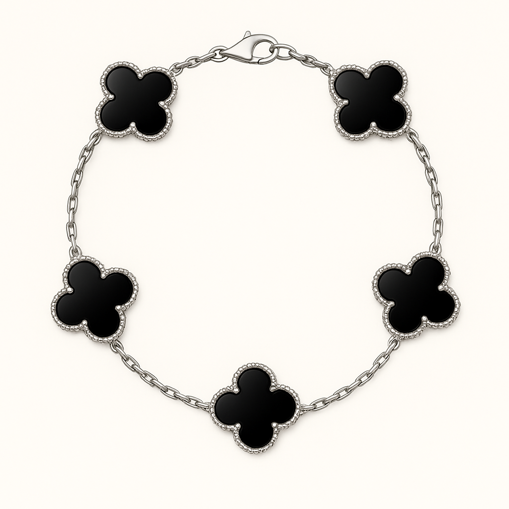Ameline | Bracelet Floral Plaqué Or