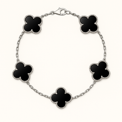 Ameline | Bracelet Floral Plaqué Or