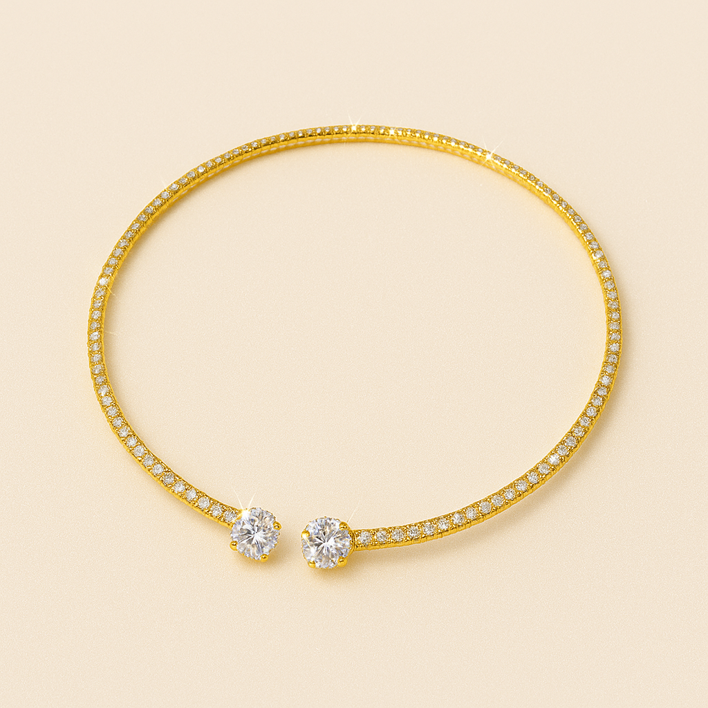 Éléonora | Collier Élégant avec Cristal