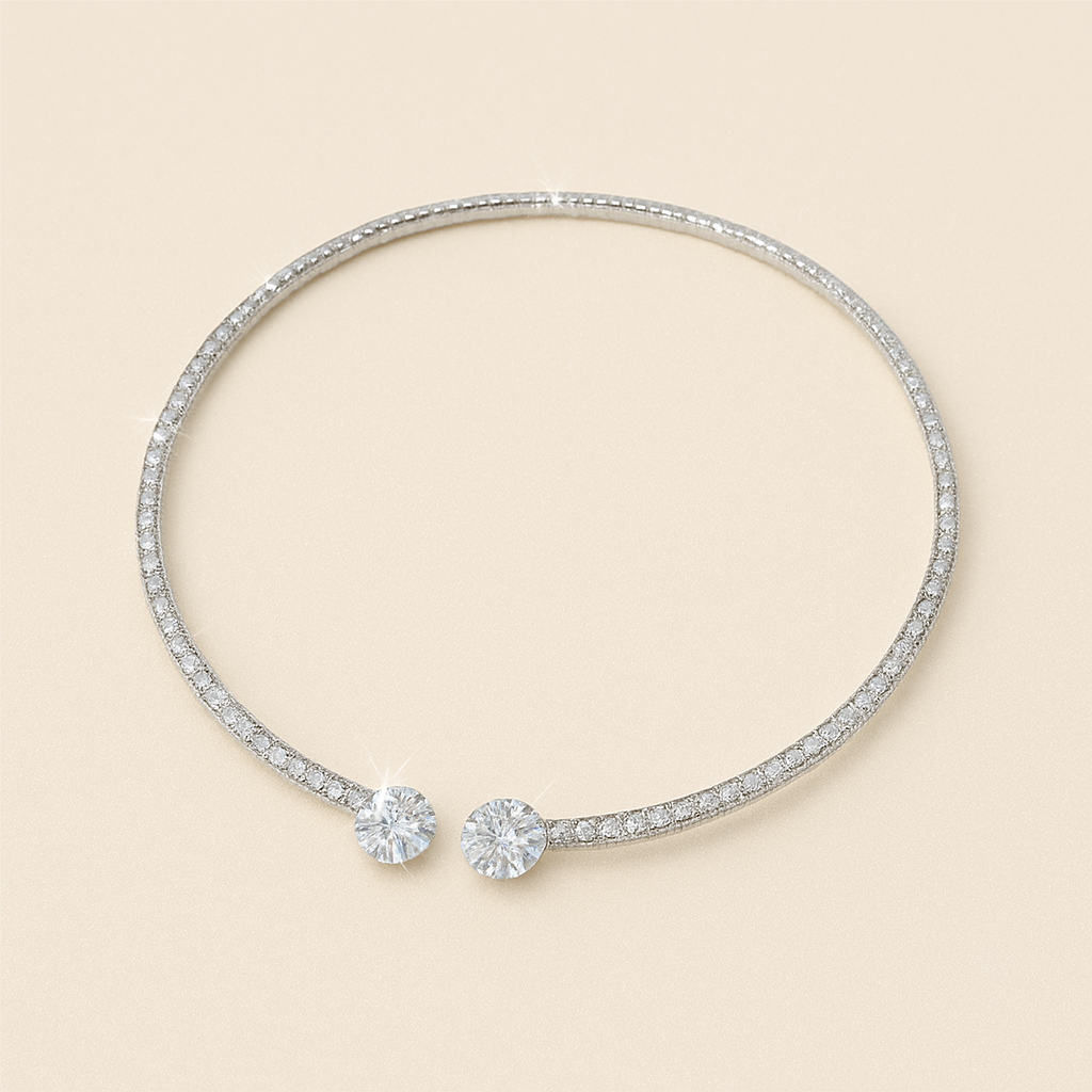 Éléonora | Collier Élégant avec Cristal