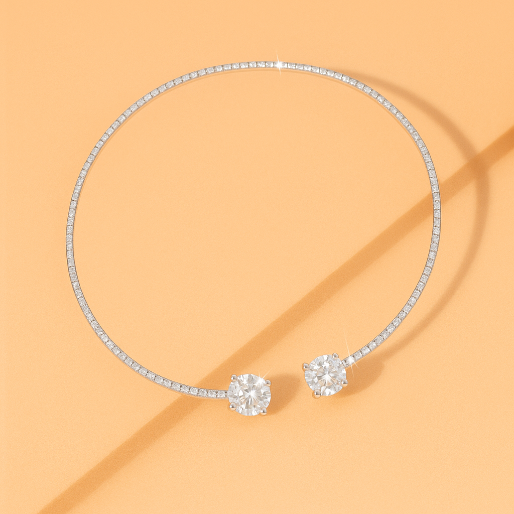 Éléonora | Collier Élégant avec Cristal