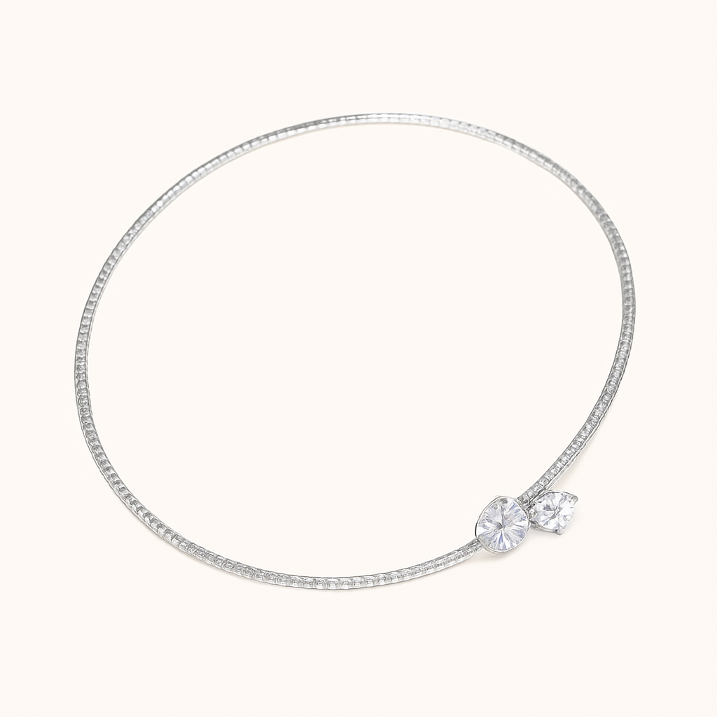 Éléonora | Collier Élégant avec Cristal
