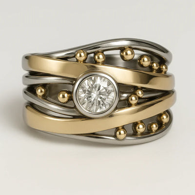 Zoraïda | Bague Élégante en Argent