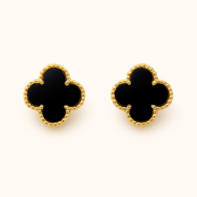Aglaé | Boucles d’Oreilles Élégantes Trèfle