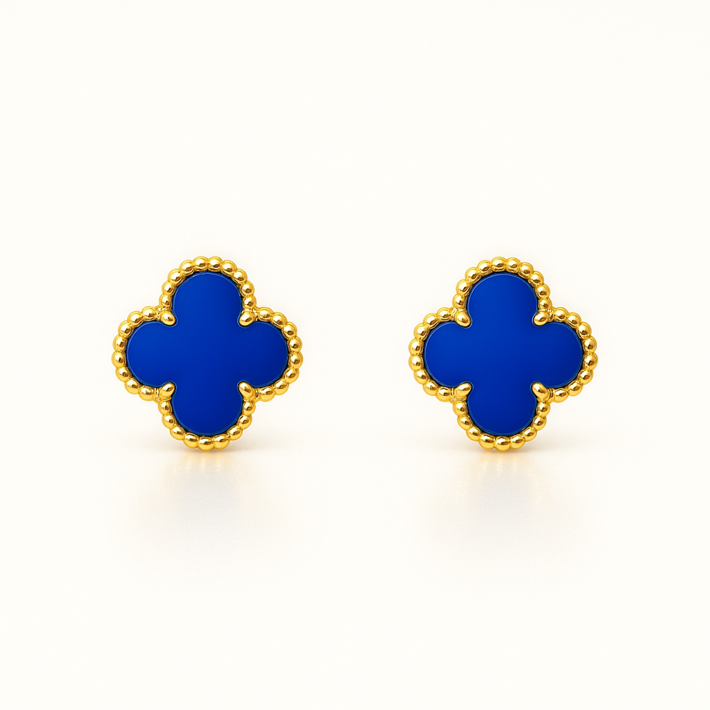 Aglaé | Boucles d’Oreilles Élégantes Trèfle