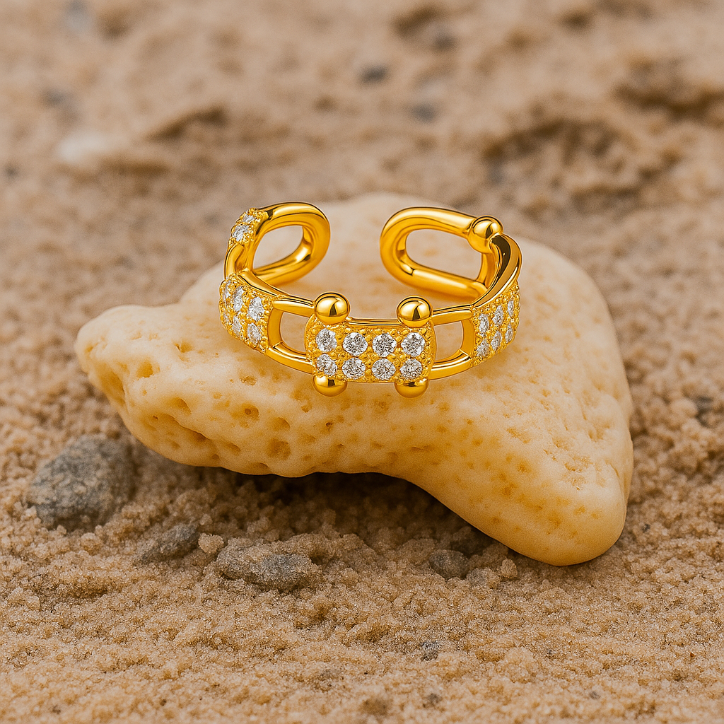 Nadeline | Bague Ajustable Élégante