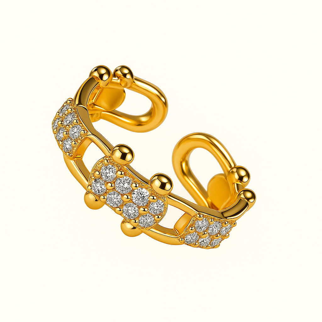 Nadeline | Bague Ajustable Élégante