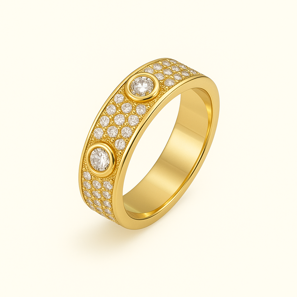 Zéphyrine | Bague Diamants Luxueuse