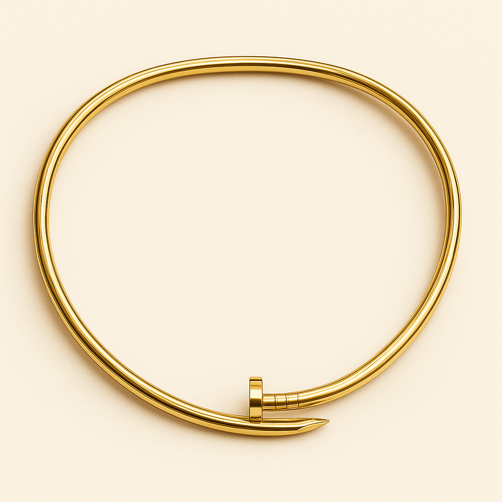 Lysandre | Collier Minimaliste Doré