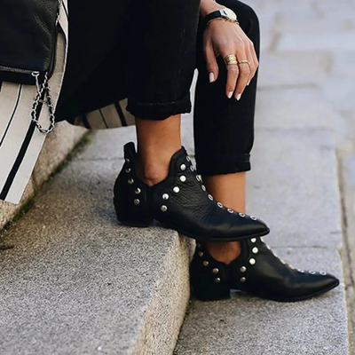 Fantina | Bottines Boho Chic à Clous