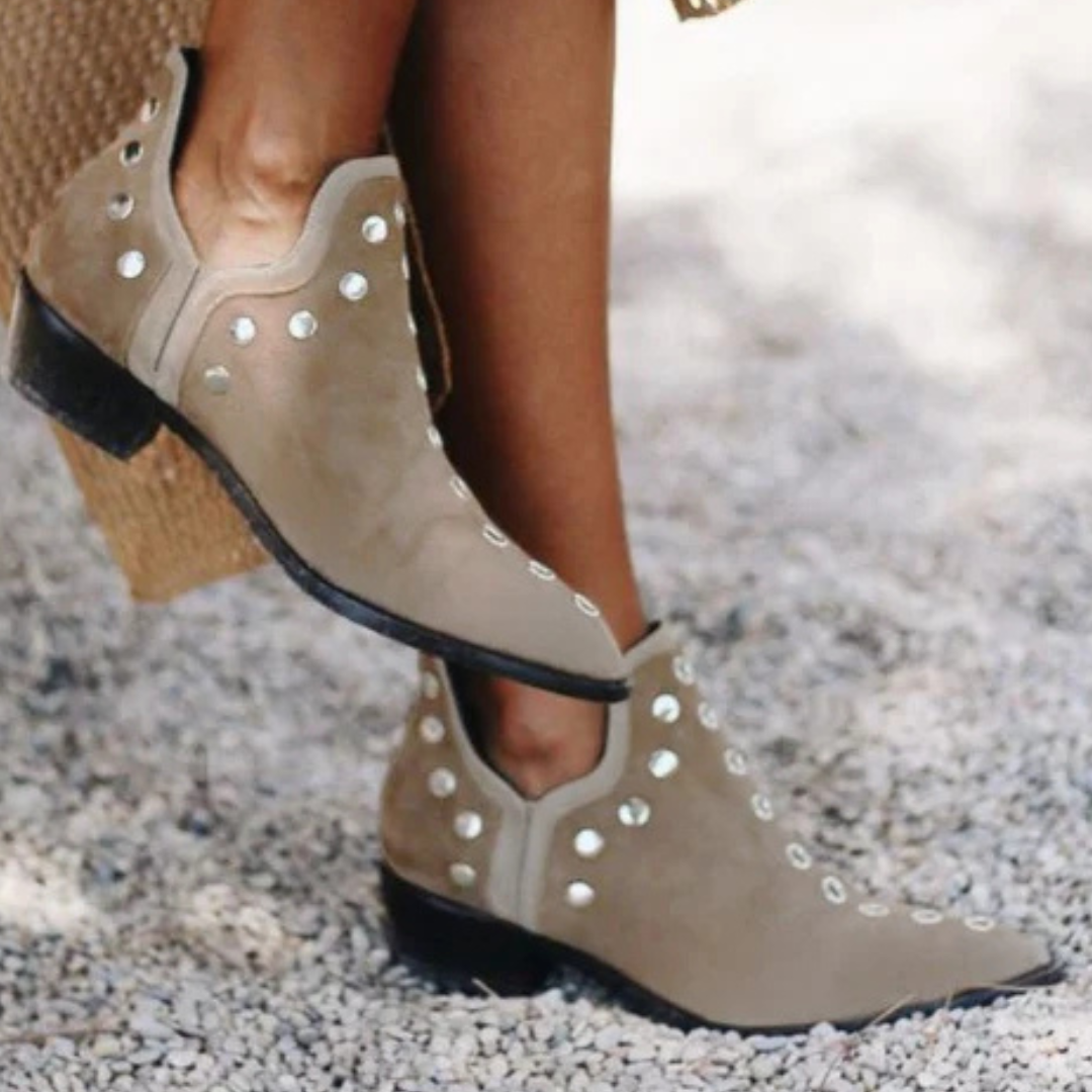 Fantina | Bottines Boho Chic à Clous