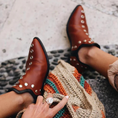 Fantina | Bottines Boho Chic à Clous